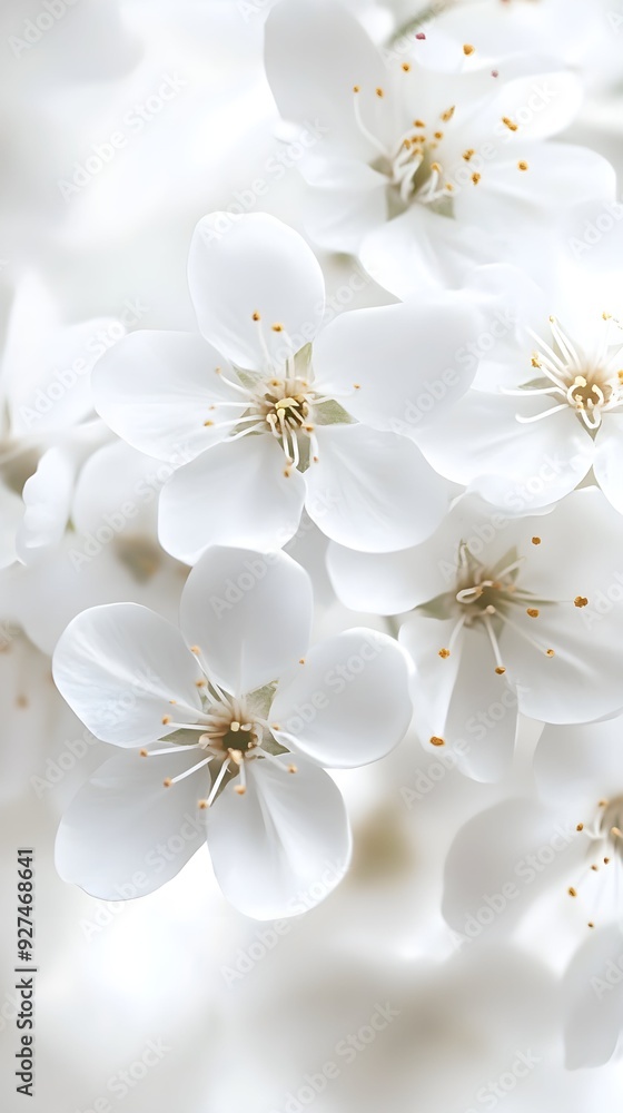 White flower background White flower background