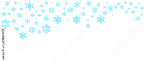 Snowflake for Christmas illustration vector with transparent background.eps