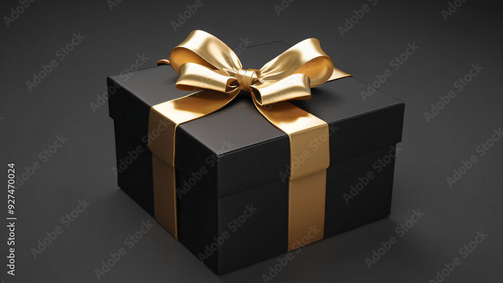 Black gift box Black gift box