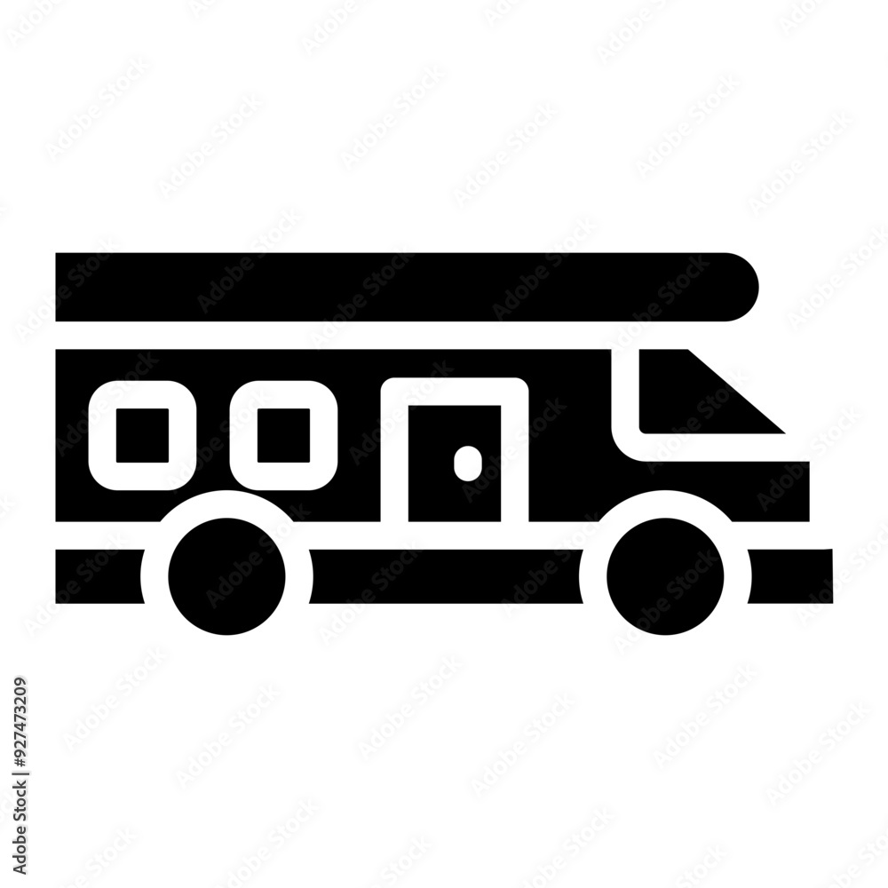 icon transport glyph