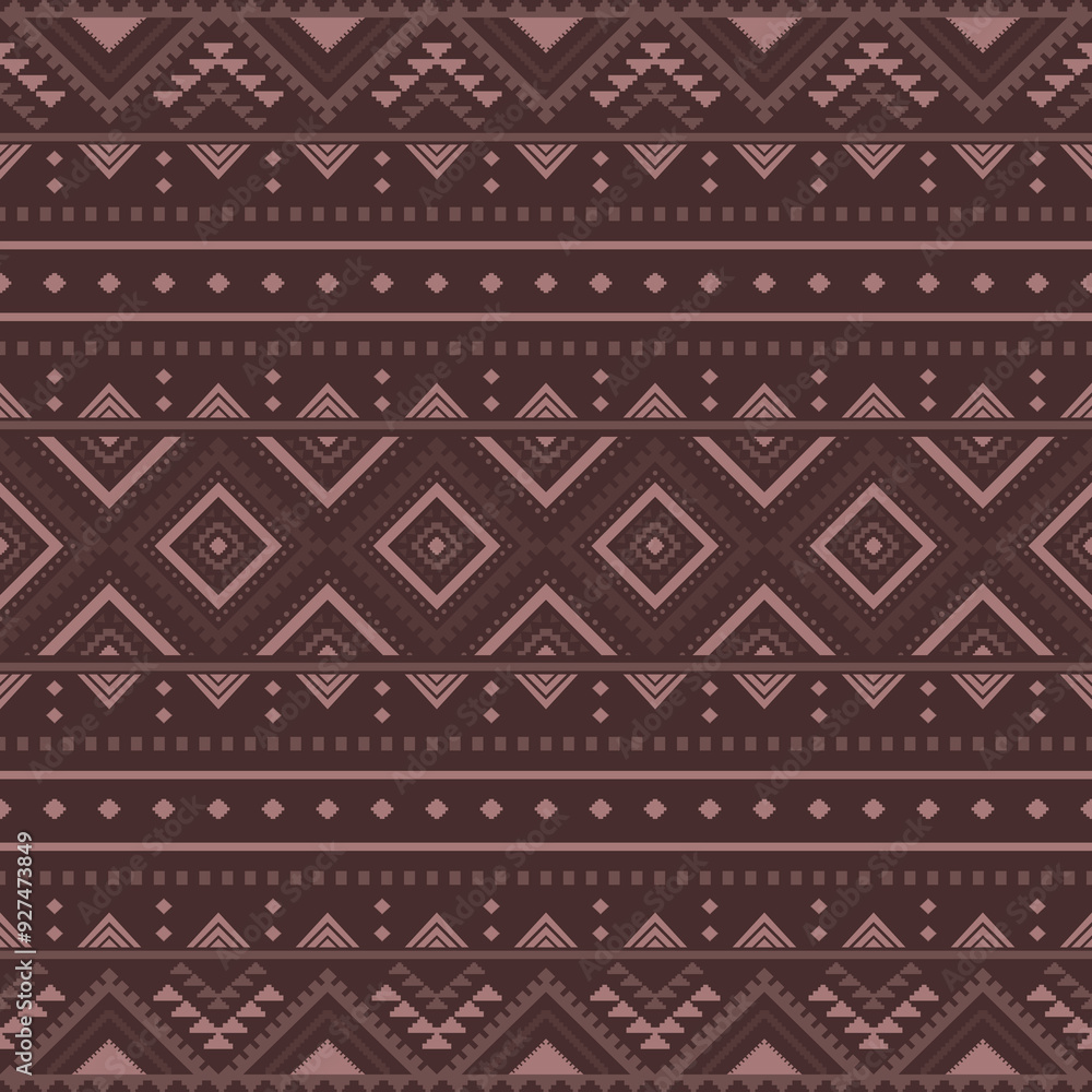Ancient echoes Aztec geometric seamless patterns southwest Navajo Native American tribal ethnic colorful for textile printing Ancient echoes Aztec geometric seamless patterns southwest Navajo Native American tribal ethnic colorful for textile printing