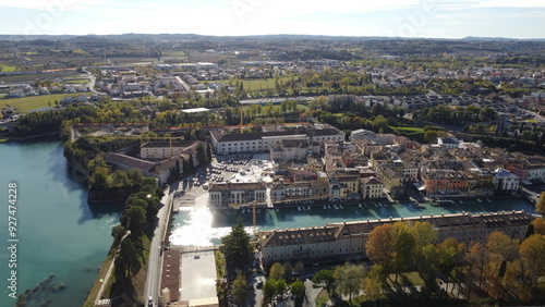 Porta Verona, Peschiera del Garda, Faro del Nord, Lago di Garda, Veneto, Italy