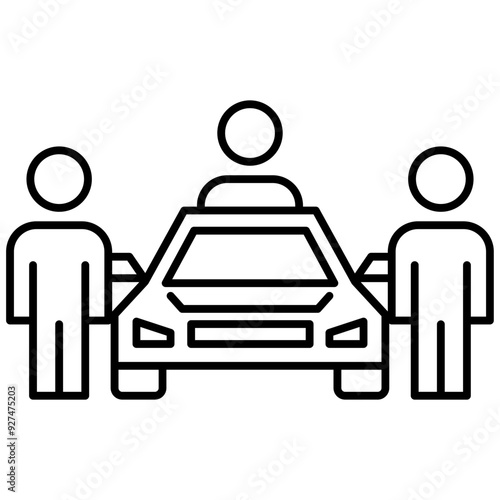 carpool icon
