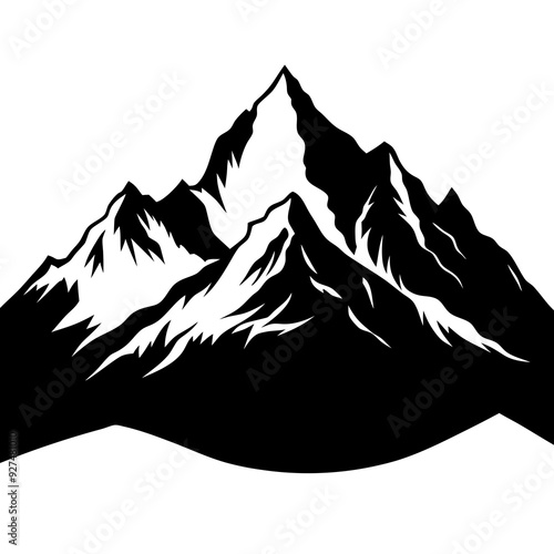 mountain silhouette