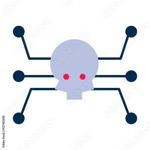 Laptop Virus icon