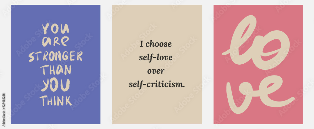 Aesthetic abstract pastel background with ispiration and motivation quotes and phrases posters on blurred pattern. Modern print for social media stories, album covers, banners, templates Aesthetic abstract pastel background with ispiration and motivation quotes and phrases posters on blurred pattern. Modern print for social media stories, album covers, banners, templates