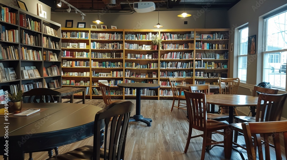 Cozy Christian book cafe blending literature coffee Cozy Christian book cafe blending literature coffee