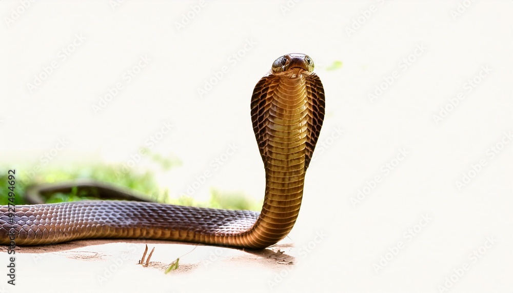 Fototapeta premium snake in the grass,,close up of a snake snake, reptile, animal, cobra, wildlife, nature, wild, 