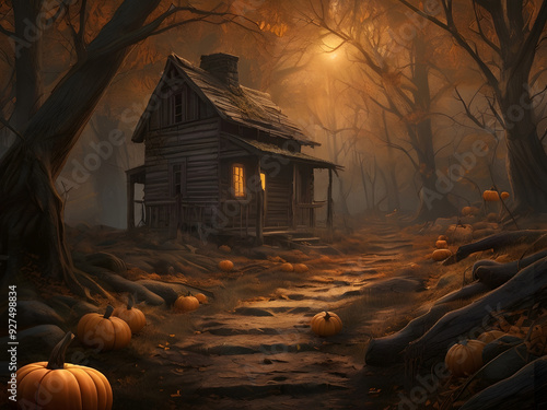 halloween night scene,spooky halloween nighthalloween night scene with bats,halloween background with pumpkins,halloween background with pumpkin and bats photo