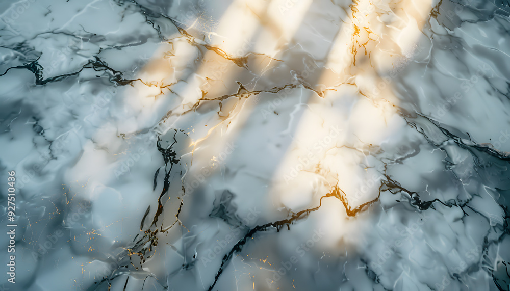 A close-up of elegant marble with subtle golden veins, illuminated by gentle sunlight, creating a serene and luxurious atmosphere. A close-up of elegant marble with subtle golden veins, illuminated by gentle sunlight, creating a serene and luxurious atmosphere.