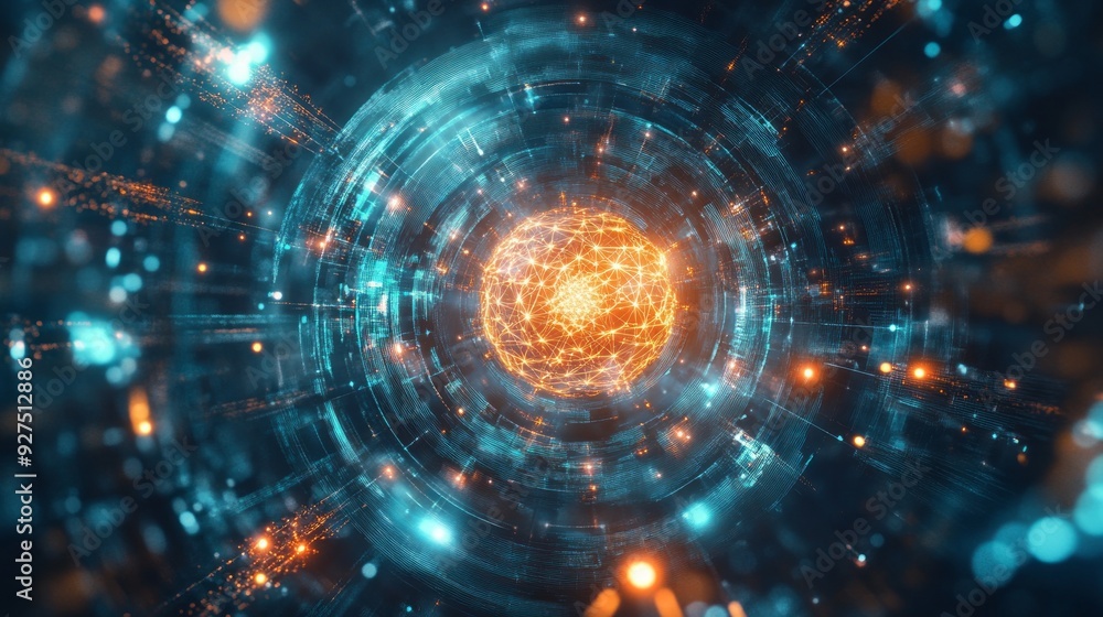 AI: Where Human Intelligence Meets Technology, Visualized as a Fractal Symphony AI: Where Human Intelligence Meets Technology, Visualized as a Fractal Symphony