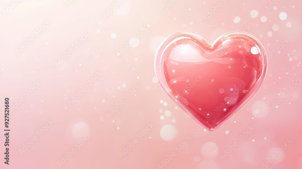 Charming heart-shaped vector illustration on a soft pink background. Perfect for Valentine's Day themed projects, social media posts, or romantic event materials. Charming heart-shaped vector illustration on a soft pink background. Perfect for Valentine's Day themed projects, social media posts, or romantic event materials.