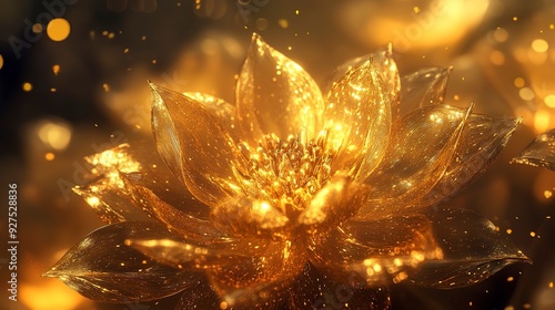 Golden flower 