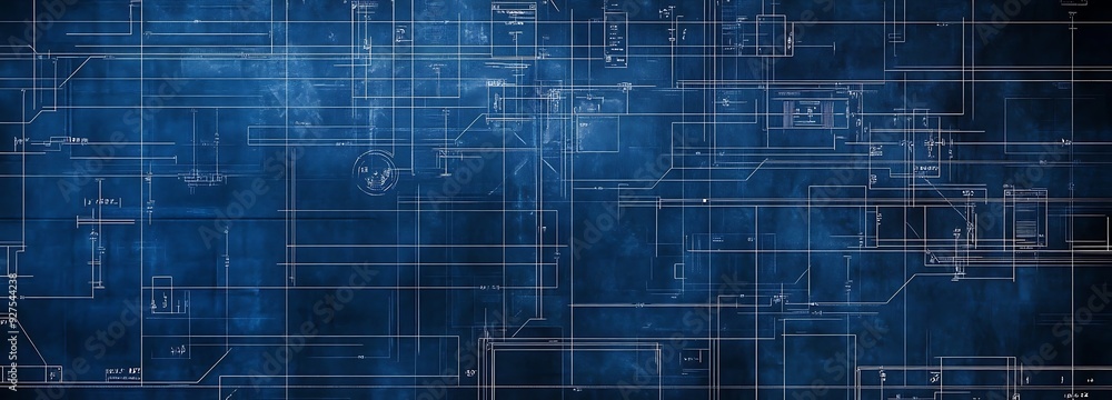 Obraz premium Blueprint Drafting texture background,a blueprint-inspired paper texture