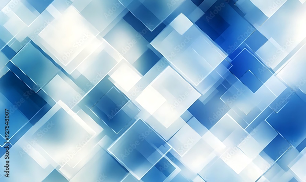 Blue tech geometry: abstract vector background with futuristic elements in shades of blue Blue tech geometry: abstract vector background with futuristic elements in shades of blue