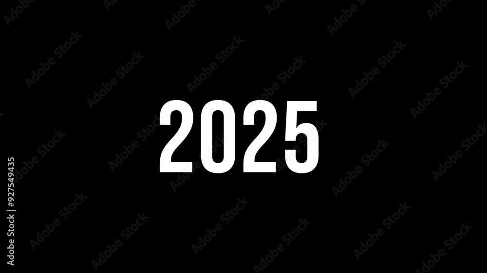 New Year 2025 Text Reveal New Year 2025 Text Reveal