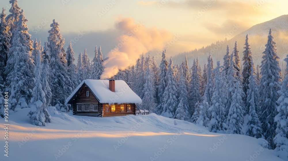 Serene Mountain Cabin Escape: Cozy Getaway in the Woods Serene Mountain Cabin Escape: Cozy Getaway in the Woods