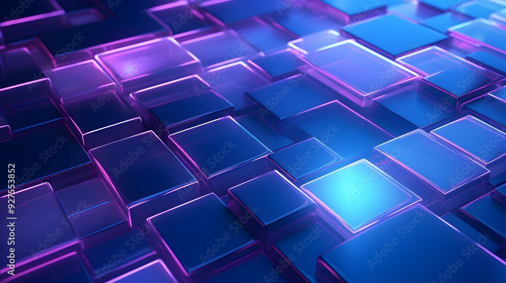 3d rendering of purple and blue abstract geometric background. Scene for advertising, technology, showcase, banner, game, sport, cosmetic, business, metaverse. Sci-Fi Illustration. Product display 3d rendering of purple and blue abstract geometric background. Scene for advertising, technology, showcase, banner, game, sport, cosmetic, business, metaverse. Sci-Fi Illustration. Product display