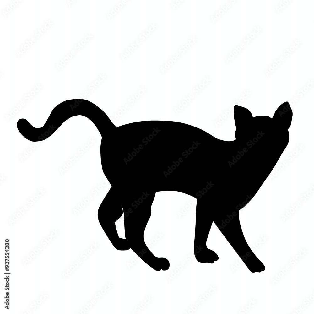 black cat silhouette black cat silhouette