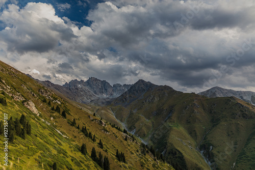 landscape with clouds