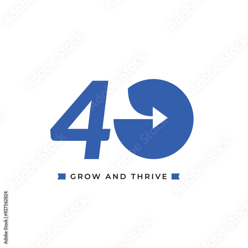 40 Th Anniversary Celebration Vector Template Design Illustration Free Download 40 Th Anniversary Celebration Vector Template Design Illustration - GFXLoad
