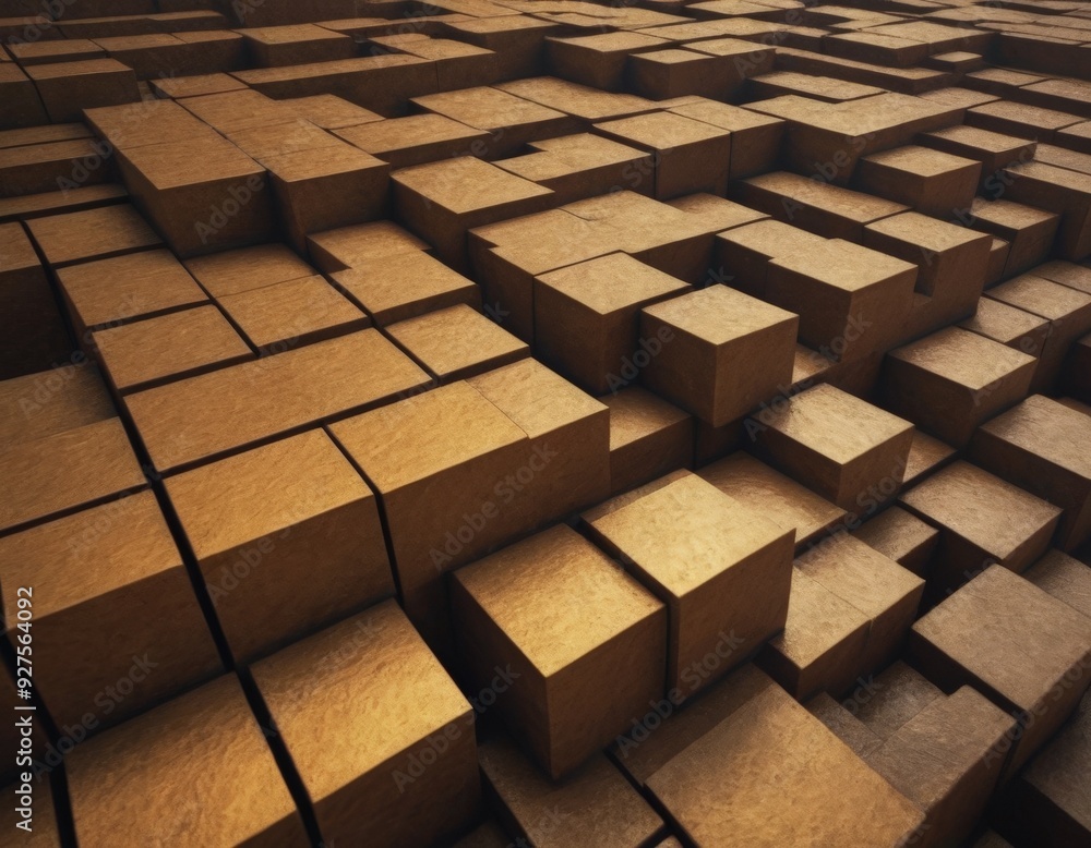 large group cubes in room large group cubes in room