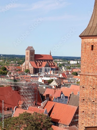 Hansestadt Wismar - Hafen, Altstadt, St.-Georgen-Kirche mit Aussichtsplattform