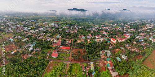 Terraced rice fields
