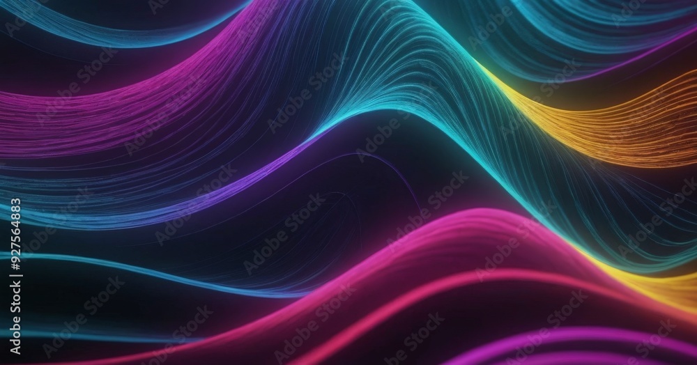 Obraz premium colorful lines wallpapers hd