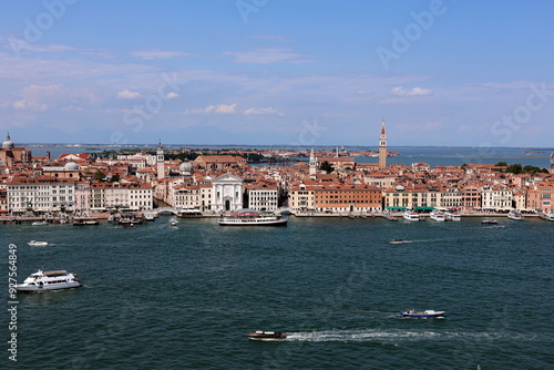 Blick über die Lagune von Venedig