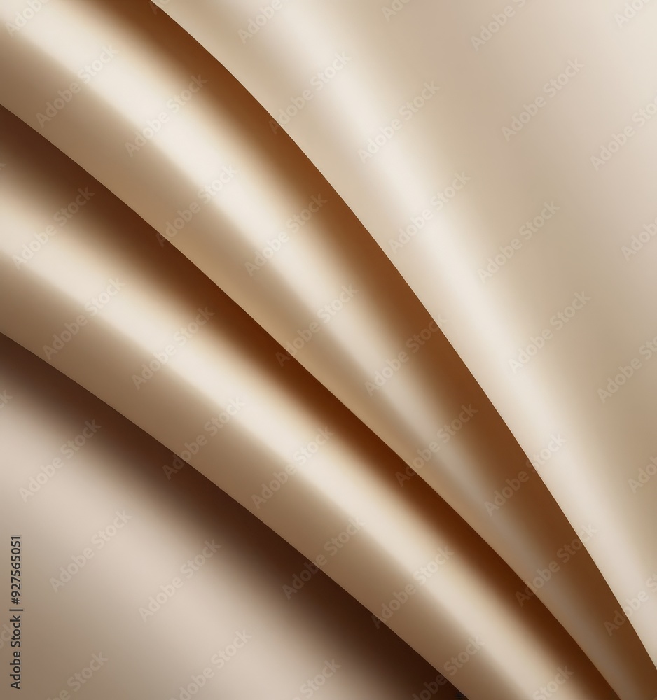 Obraz premium beige background with smooth wave