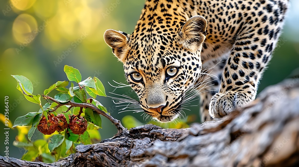Leopard Close-Up in the Wild. Leopard Close-Up in the Wild.