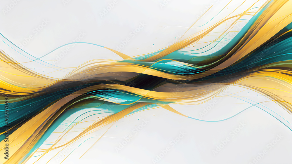abstract yellow turquoise color 3d cures on grey white background having space for text, banner, poster, backdrop design, Abstract minimalist background design, 3d render,wallpaper abstract yellow turquoise color 3d cures on grey white background having space for text, banner, poster, backdrop design, Abstract minimalist background design, 3d render,wallpaper