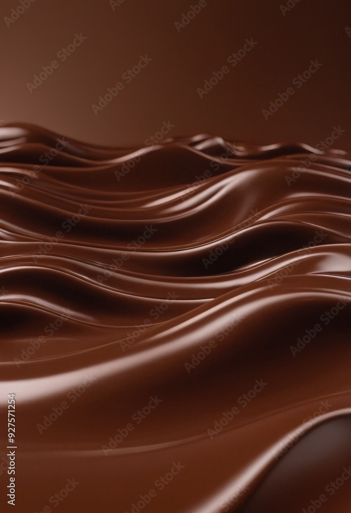 chocolate flowing in the air chocolate flowing in the air