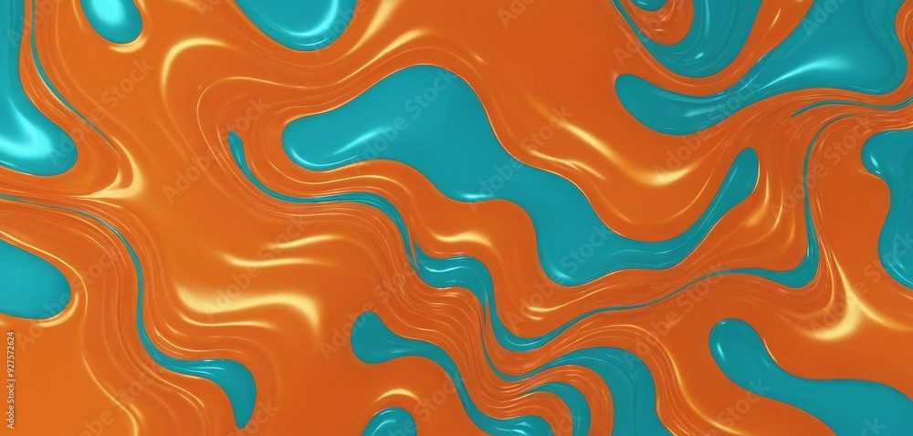 blue and orange background with wavy pattern blue and orange background with wavy pattern