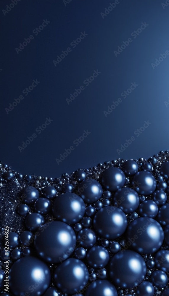 bunch blue christmas balls on dark background bunch blue christmas balls on dark background