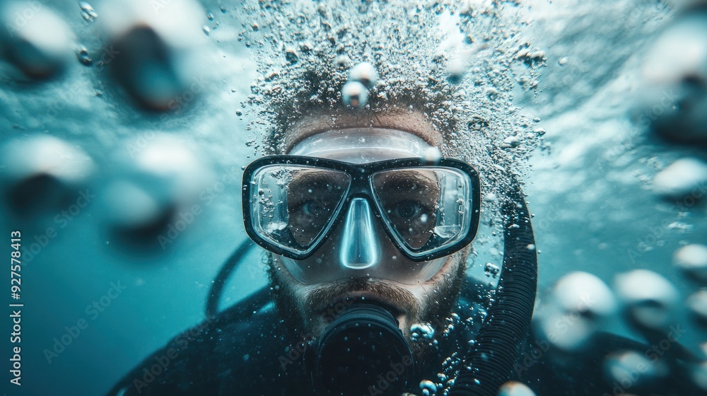 Underwater Exploration with Diving Gear Underwater Exploration with Diving Gear