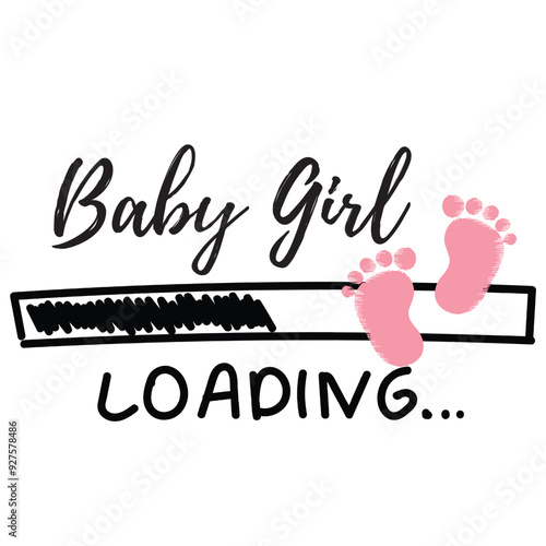 Gender Reveal of baby, Graphic new Tshirt Designs, Print on Demand, Baby Girl, Unique Creative Custom Design