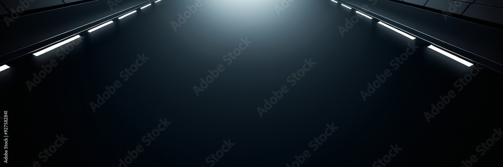 long dark hallway with light coming through the walls long dark hallway with light coming through the walls