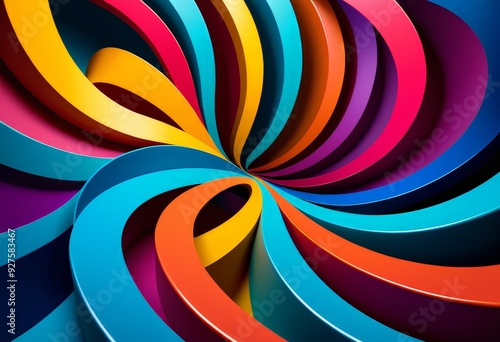 Wallpaper Mural colorful abstract background with many colors Torontodigital.ca