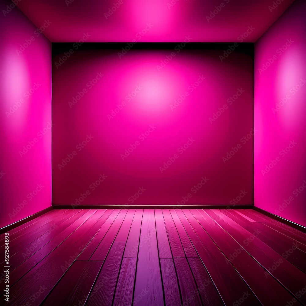 empty room with pink light vector empty room with pink light vector