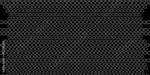 Wallpaper Mural Abstract black background with seamless dot pattern texture. geometric pattern with white dot stock line vector Illustration. floral concept art with interior decoration wall and floor.	 Torontodigital.ca