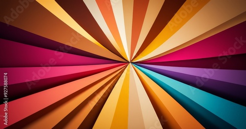 Wallpaper Mural colorful background with circular design Torontodigital.ca