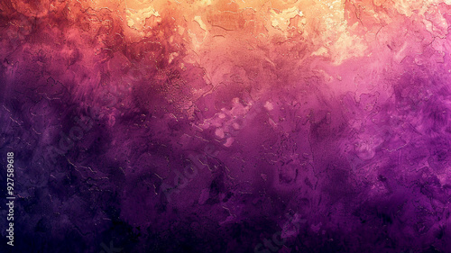 Vibrant blend of purple and orange textures showcasing artistic creativity and depth