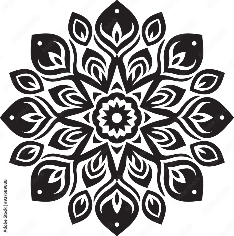 mandada design silhouette vector style with white background mandada design silhouette vector style with white background