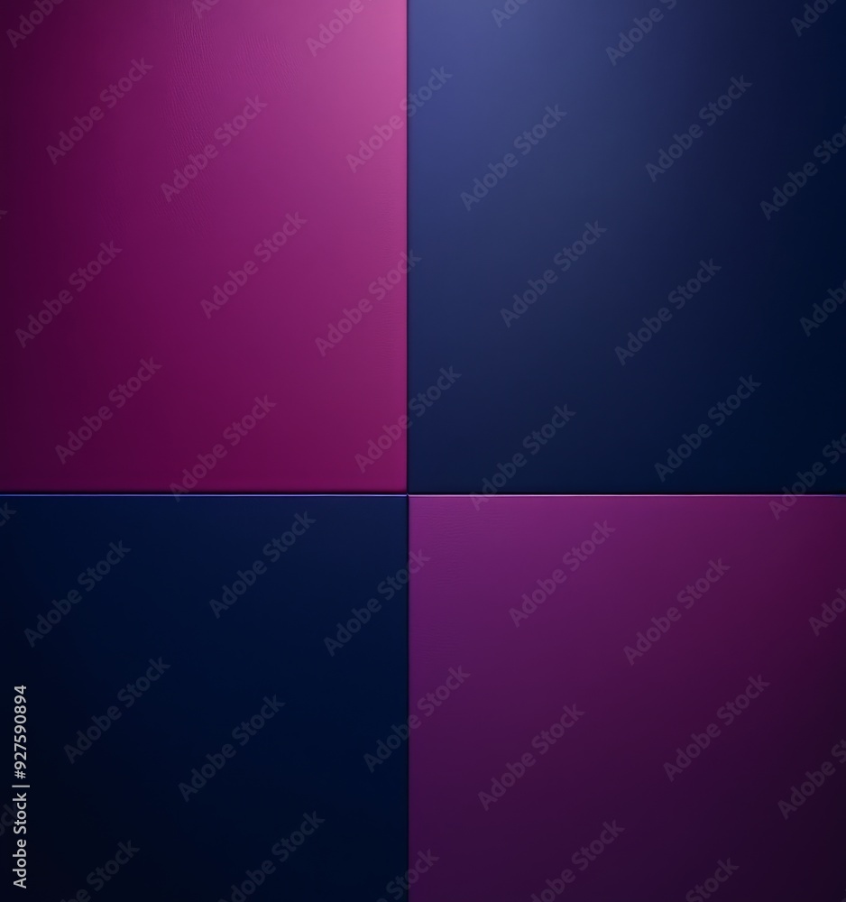 Fototapeta premium close up cell phone with red and blue background