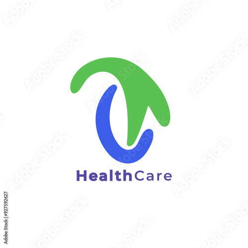 Healthcare Logo Modern Designs for Clinics and Hospitals Professional with the concept of helping hands Creating a Visual Identity for Medical Practices