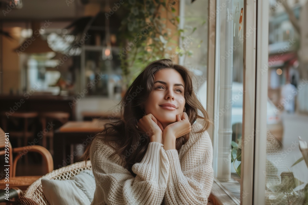 Cozy Cafe Contemplation Cozy Cafe Contemplation