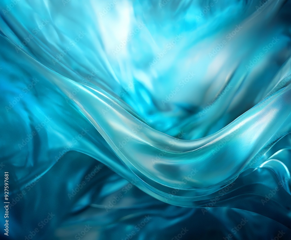 Obraz premium blue and white abstract background