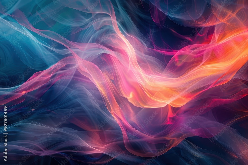 Abstract Swirling Colors Abstract Swirling Colors
